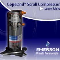 Emerson Climate Technologies запускает в производство новые компрессоры ZP*K5E